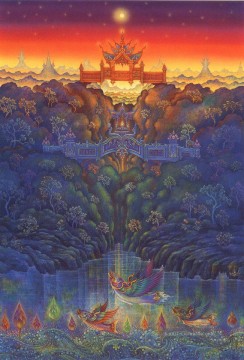 Zauberwelt Werke - Zeitgenössischer Buddhismus Himmelsfantasie 003 CK Märchen